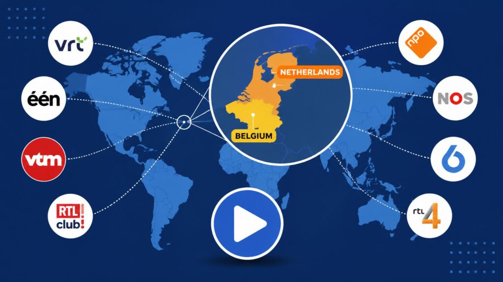 carte iptv belgië et nederland avec accès chaînes internationales ablaflex