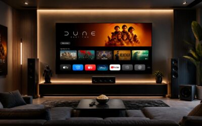 installation iptv pro avec télévision 4k et interface de streaming professionnelle