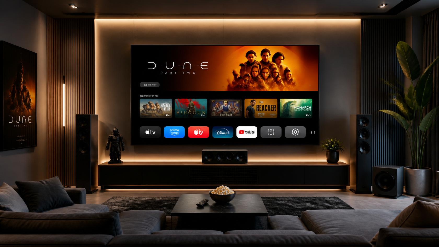 installation iptv pro avec télévision 4k et interface de streaming professionnelle